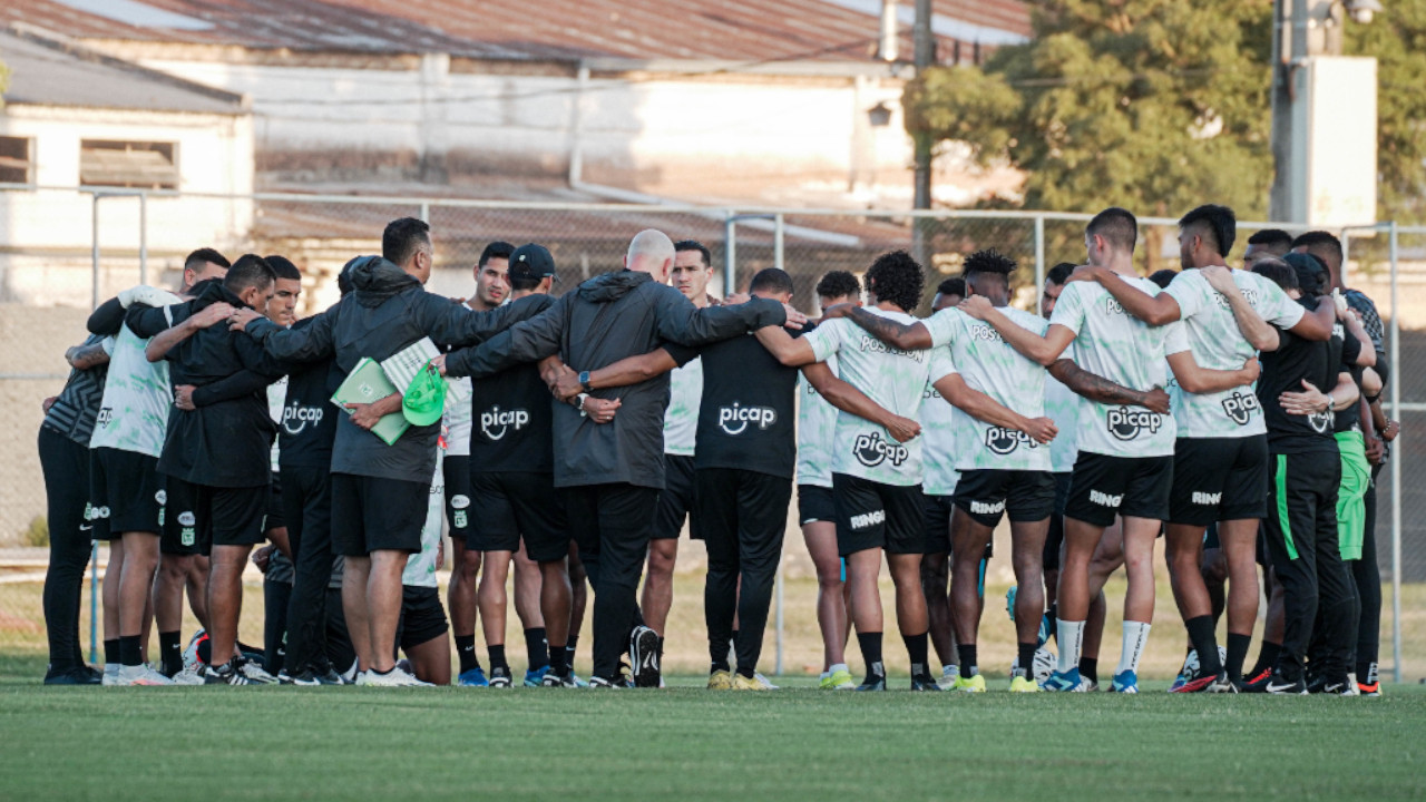 Inicia la ilusión de la Libertadores para los verdes: estos son los titulares de Atlético Nacional para enfrentar al Club Nacional