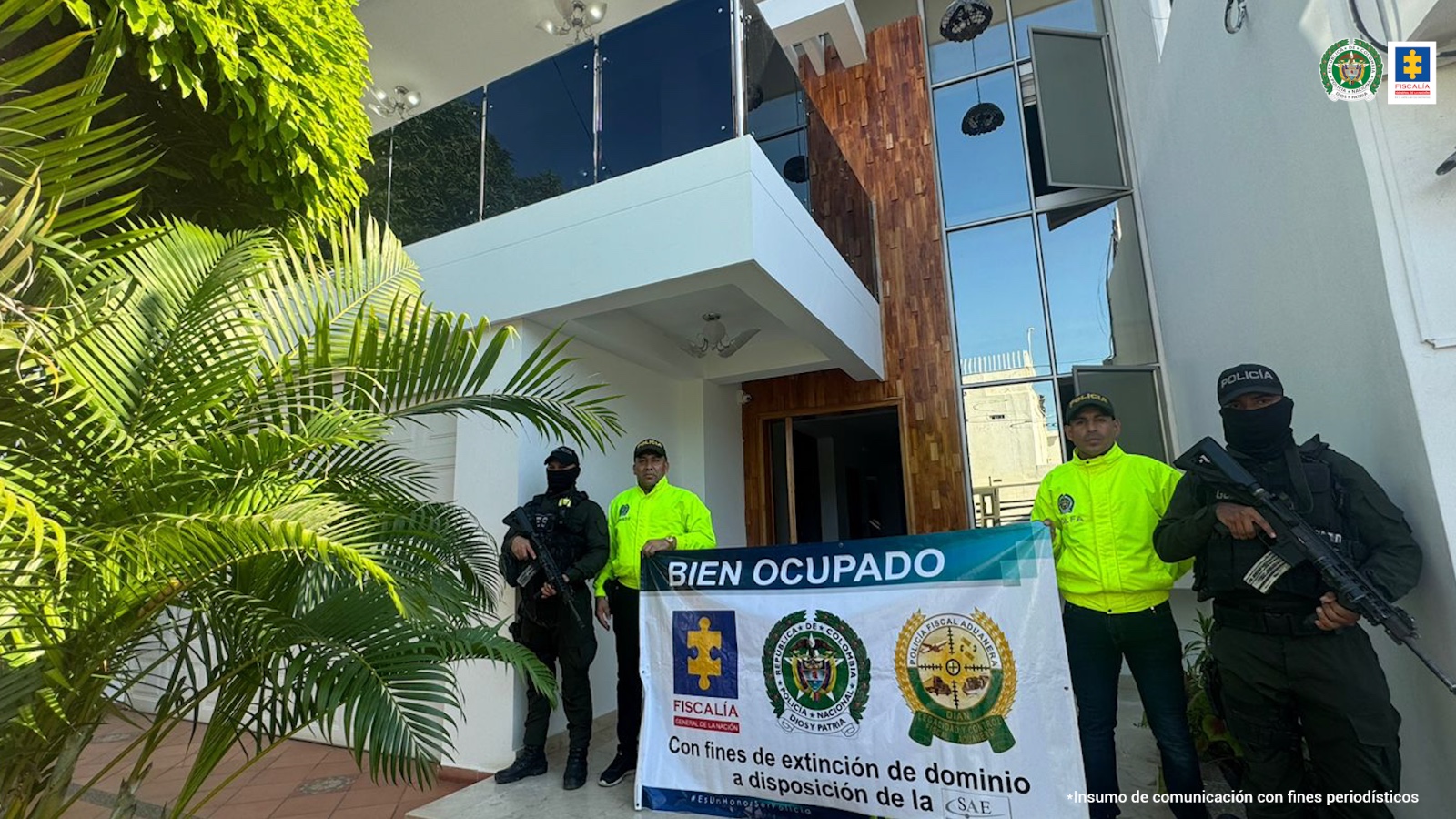 Ocupados por la Fiscalía $3.500 millones en bienes que habrían sido adquiridos con dineros de contrabando de cigarrillos