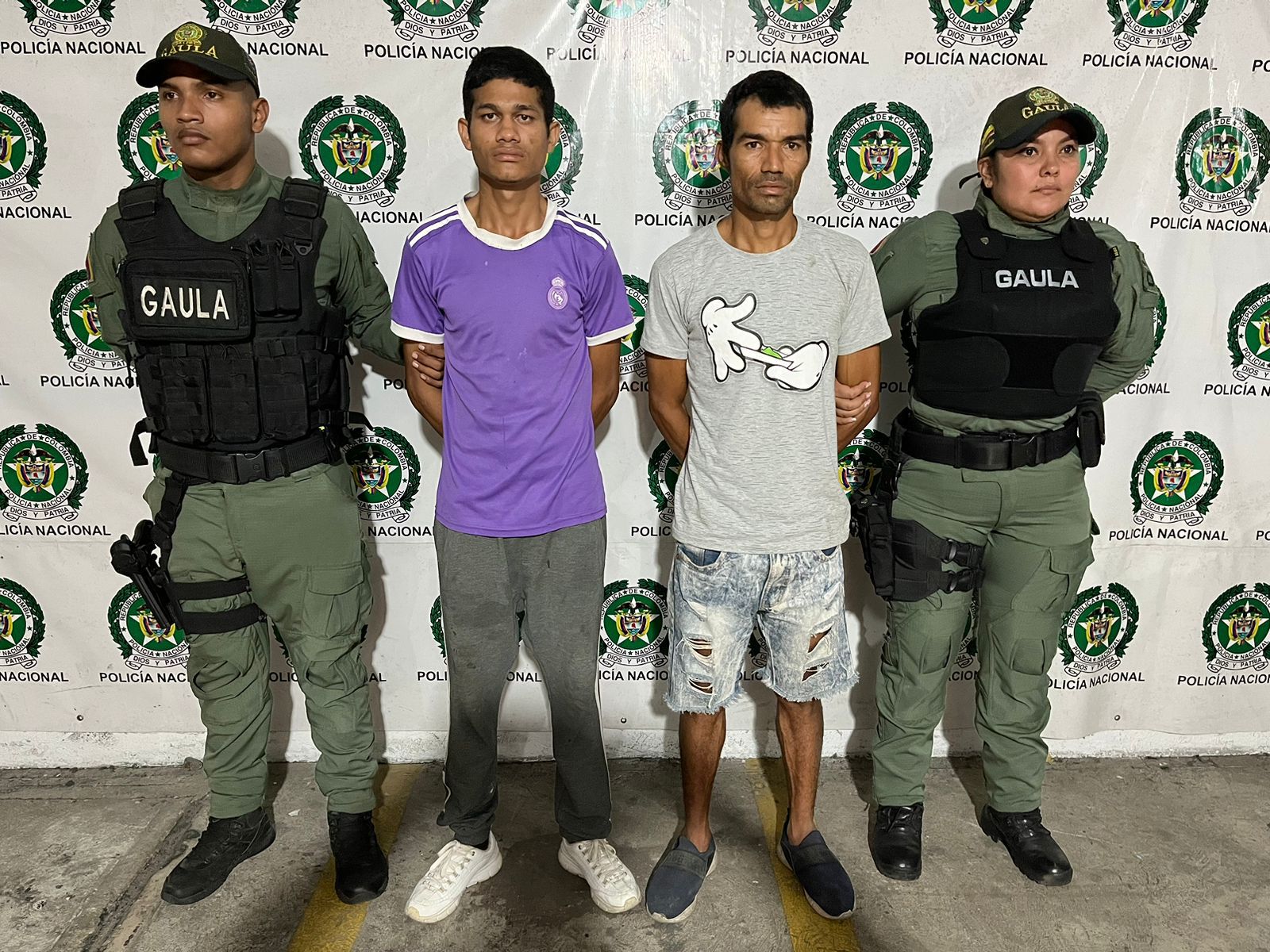 Cuatro sujetos fueron capturados por extorsión en Atlántico 