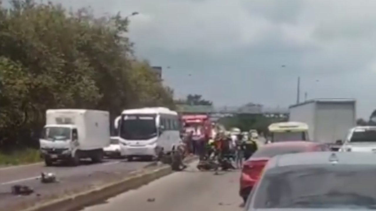 Accidente de tránsito en la vía Cali - Jamundí dejó un lesionado