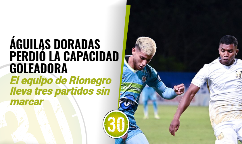 Águilas Doradas perdió su capacidad goleadora
