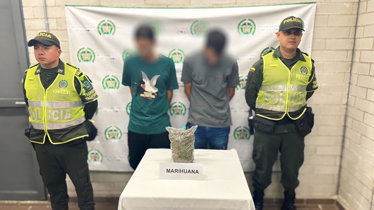 Capturados con droga en Abejorral y Santo Domingo
