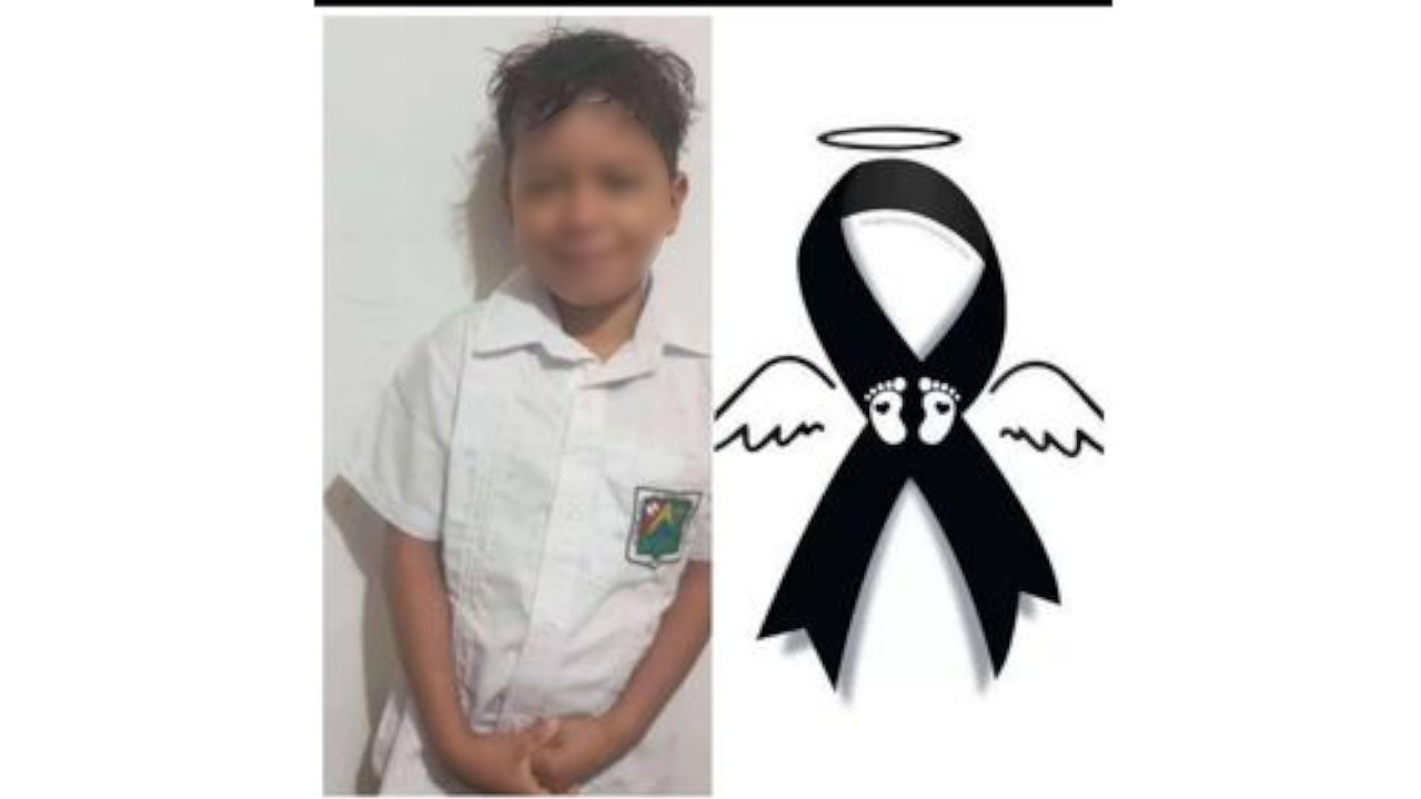 'Muy triste': Muere niño de 5 años que junto a un joven chocaron contra un bus en Andes