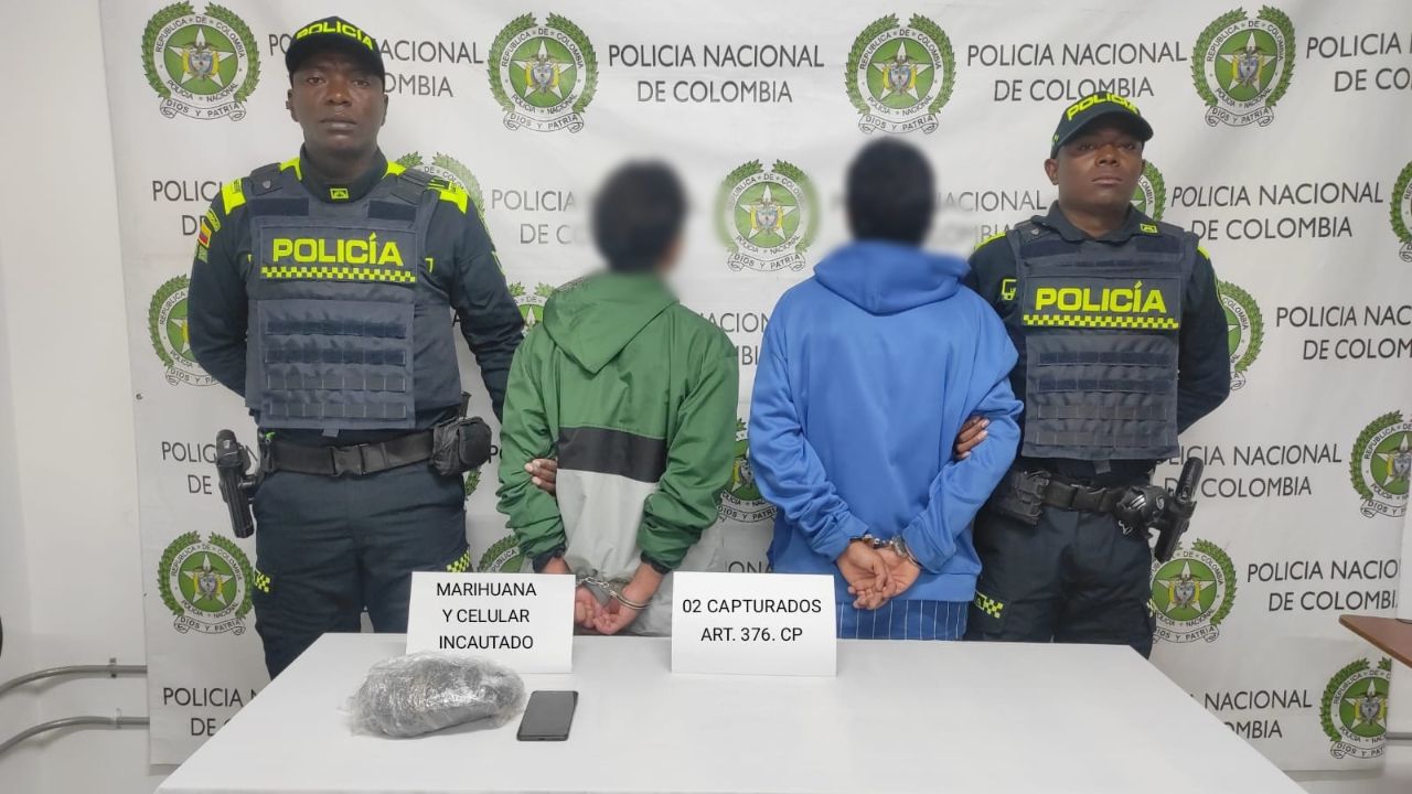 En El Peñol, Guarne y Guatapé fueron capturados portando drogas y armas