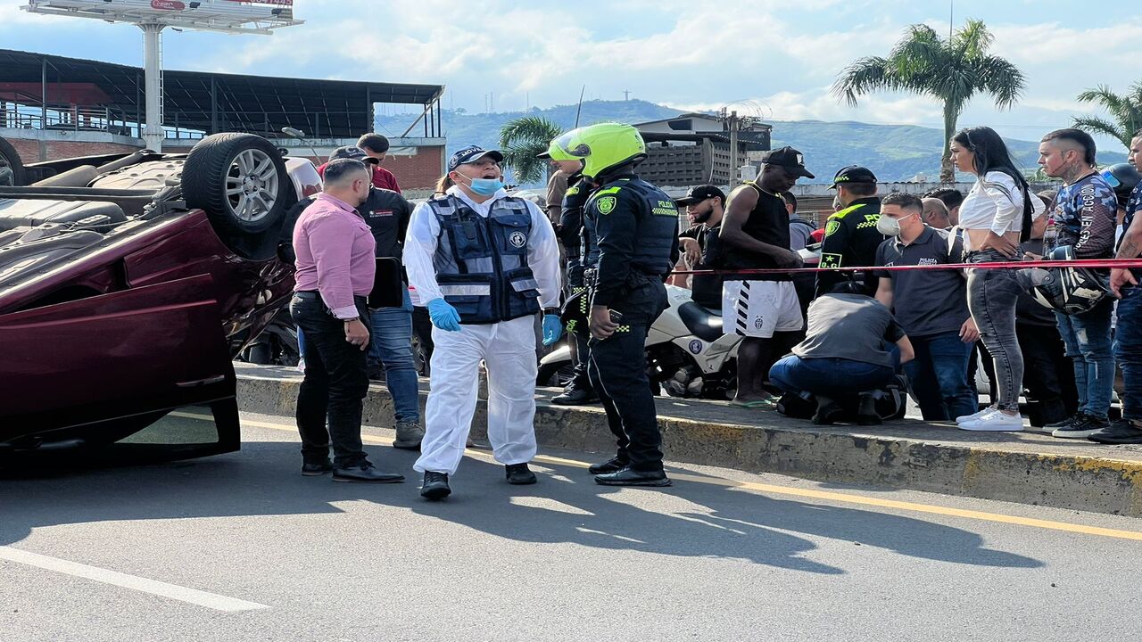 'Toda una película': En persecución policial en Cali le dan de baja a un ladrón y dos más quedan heridos