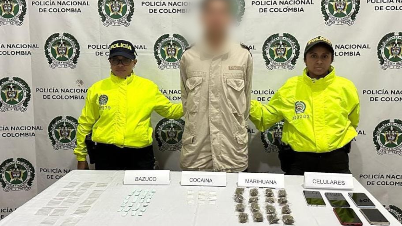 En Tamesis capturaron a alias "La Calva" dedicado al tráfico de estupefacientes