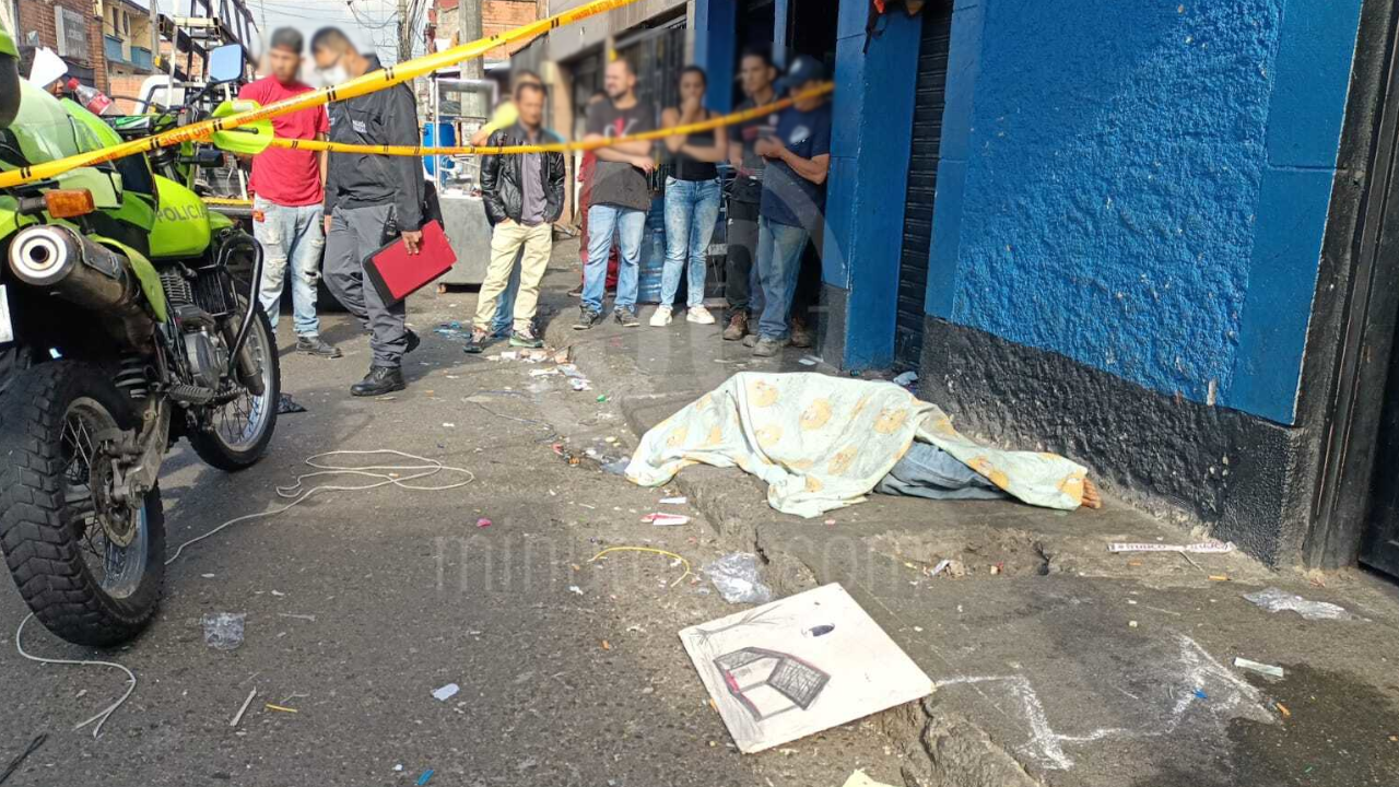 Operativo de limpieza en 'El Bronx' de Medellín: hallaron un muerto