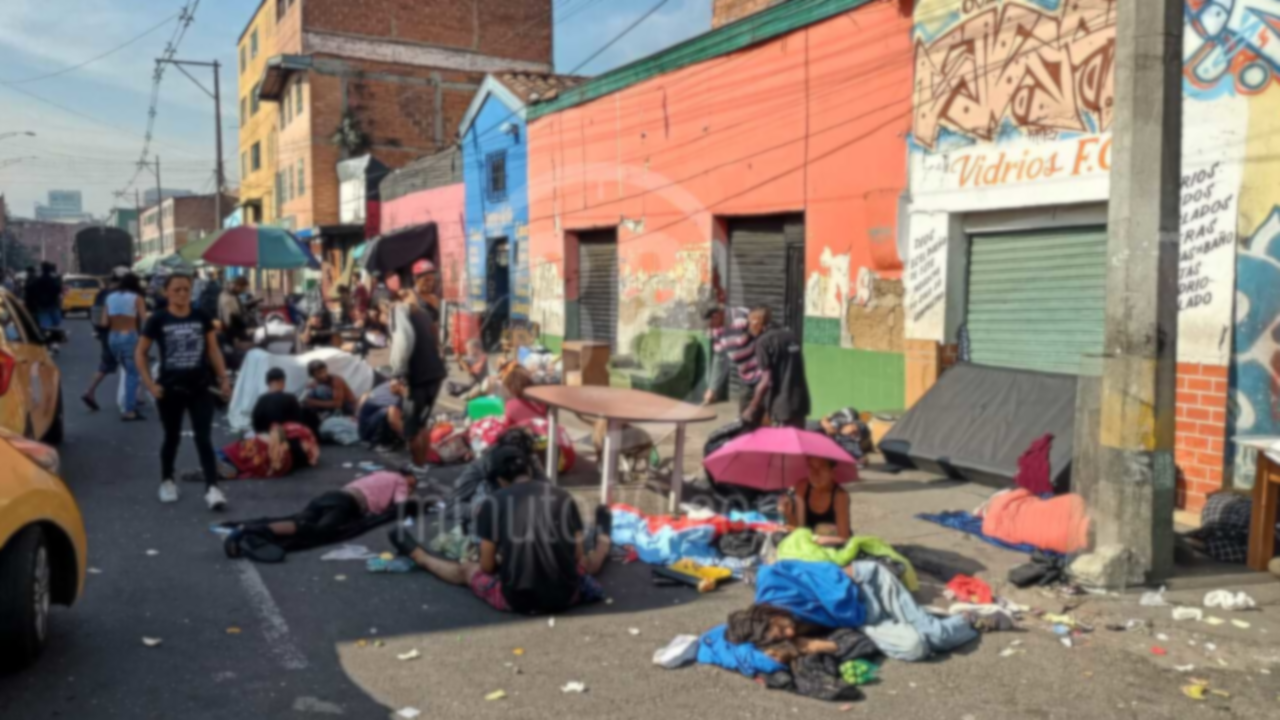 Operativo de limpieza en 'El Bronx' de Medellín: hallaron un muerto