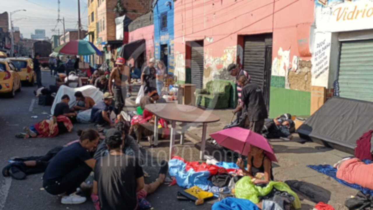 Operativo de limpieza en 'El Bronx' de Medellín: hallaron un muerto