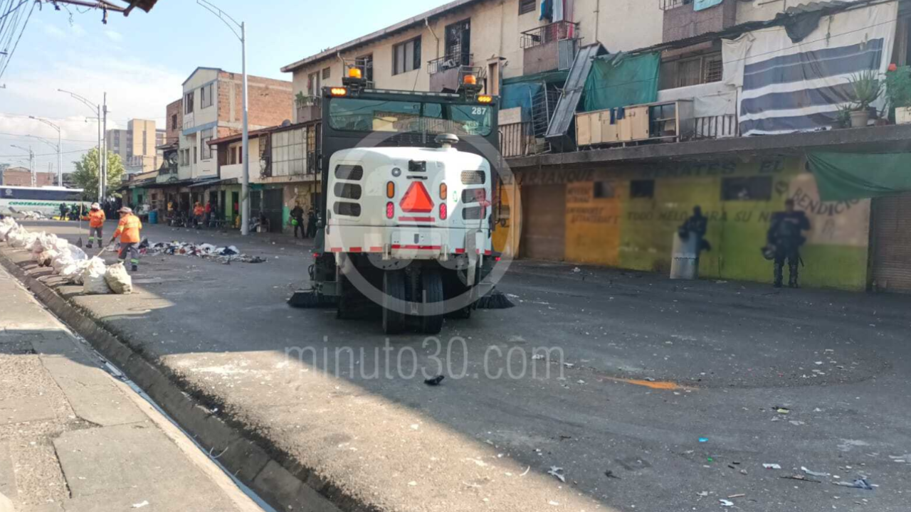 Operativo de limpieza en 'El Bronx' de Medellín: hallaron un muerto