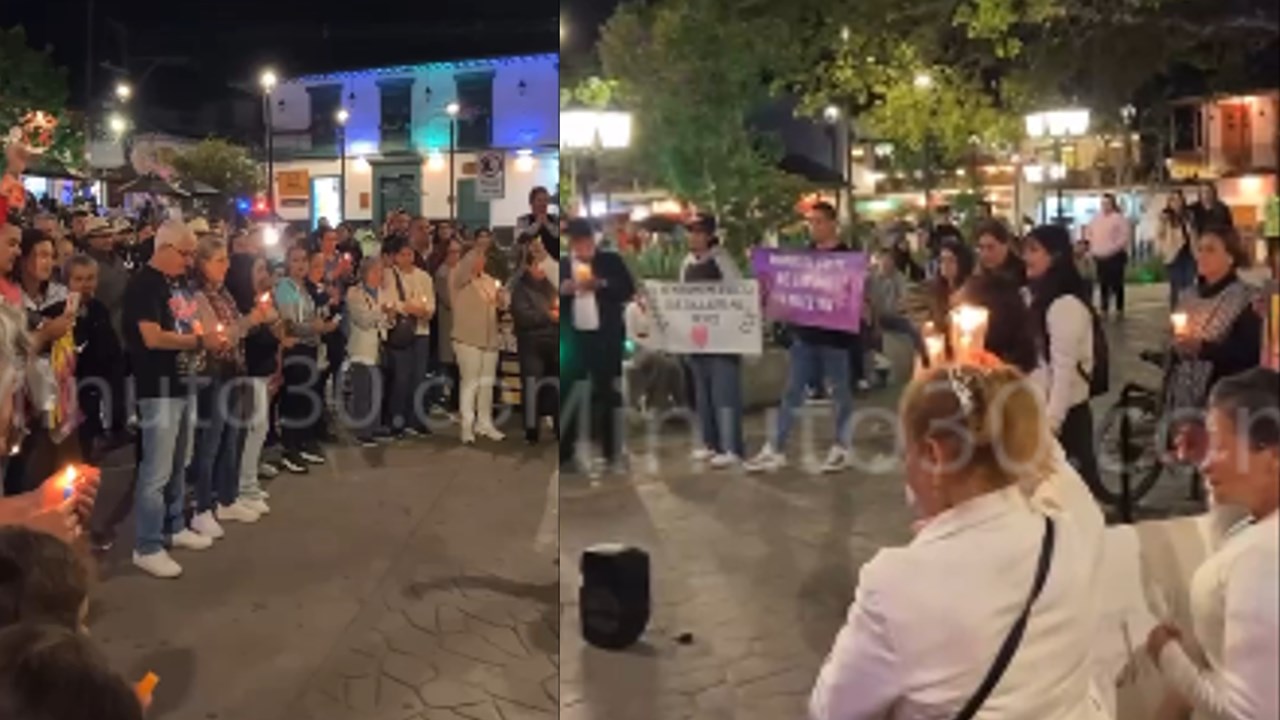 La noche de este sábado 24 de febrero se llevó a cabo una velatón por la vida de las mujeres, luego de los últimos hechos acontecidos en contra de la integridad de las mujeres y en el que se pide respeto y mayor compromiso de las autoridades para cuidarlas