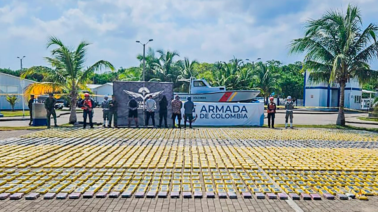 Incautaciones de cocaína aumentaron 31,8% entre enero y marzo de 2024