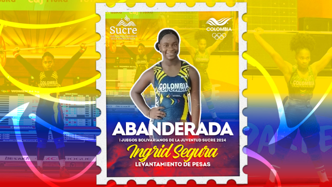 El Comité Olímpico Colombiano eligió a la abanderada