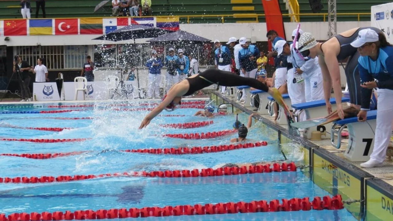 Barranquilla, sede del Campeonato Nacional de Natación con Aletas y Apnea en piscina