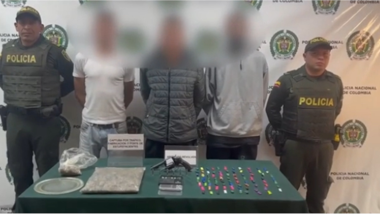 Agarraron a expendedores de estupefacientes en Bosa