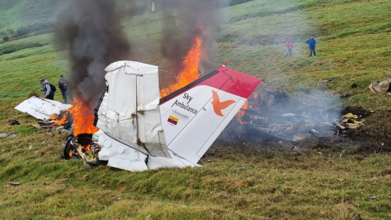 Revelaron las identidades de los fallecidos a bordo de la avioneta accidentada en Antioquia