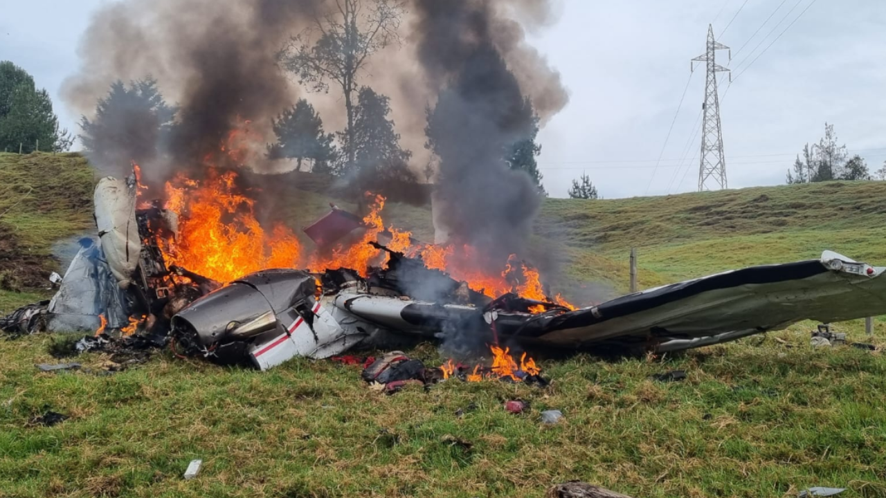 Revelaron las identidades de los fallecidos a bordo de la avioneta accidentada en Antioquia