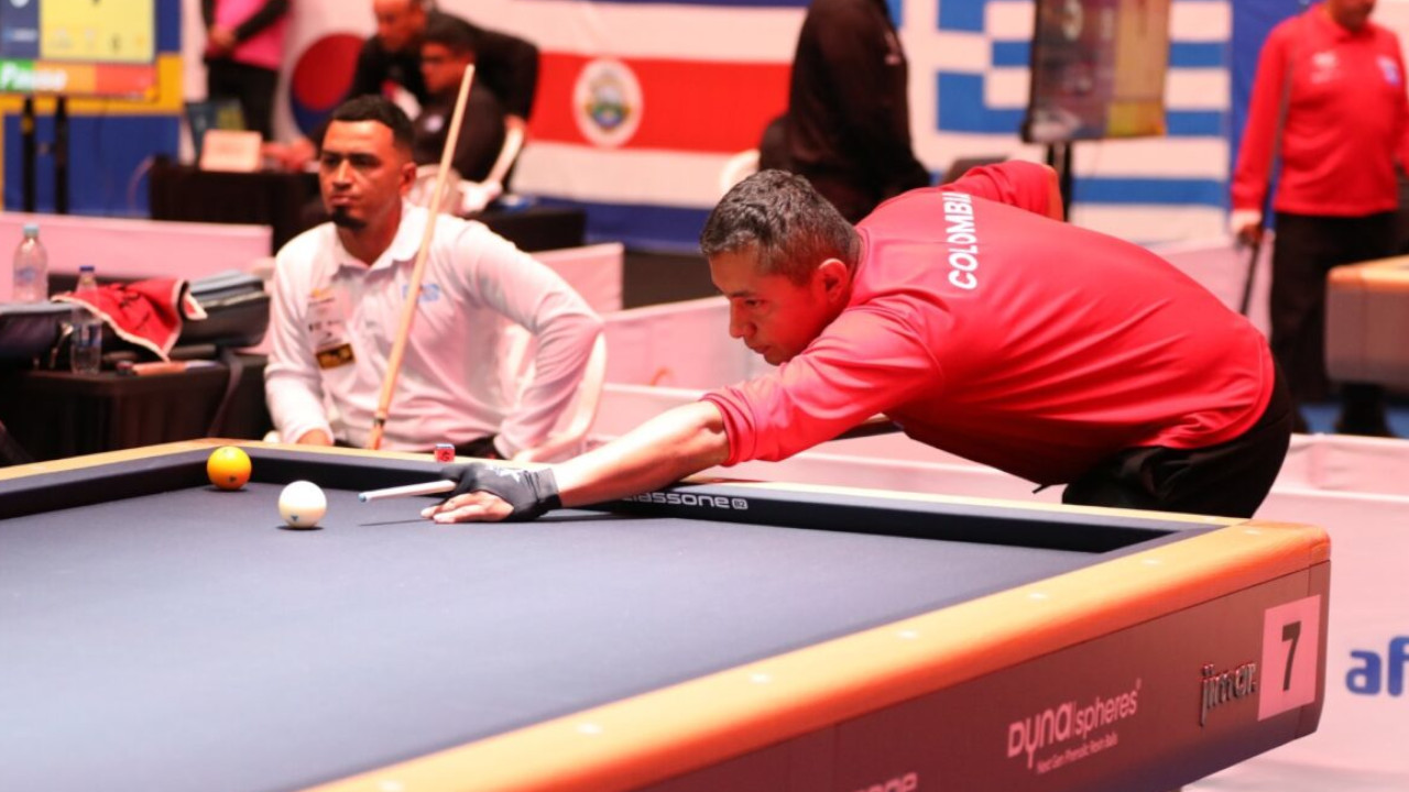 Inicia el cuadro principal de la Copa Mundo de Billar en Bogotá