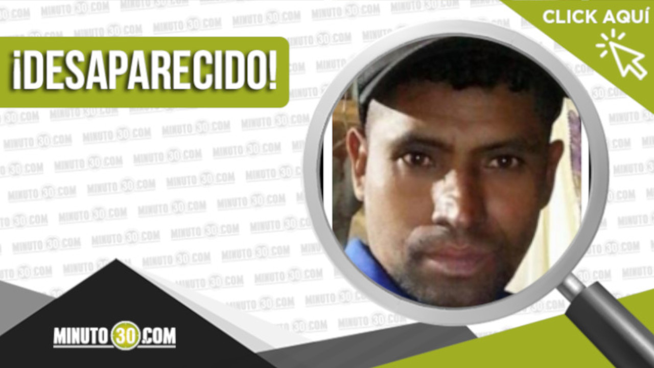 Buscan a Juan Ángel Sucerquia Mendoza