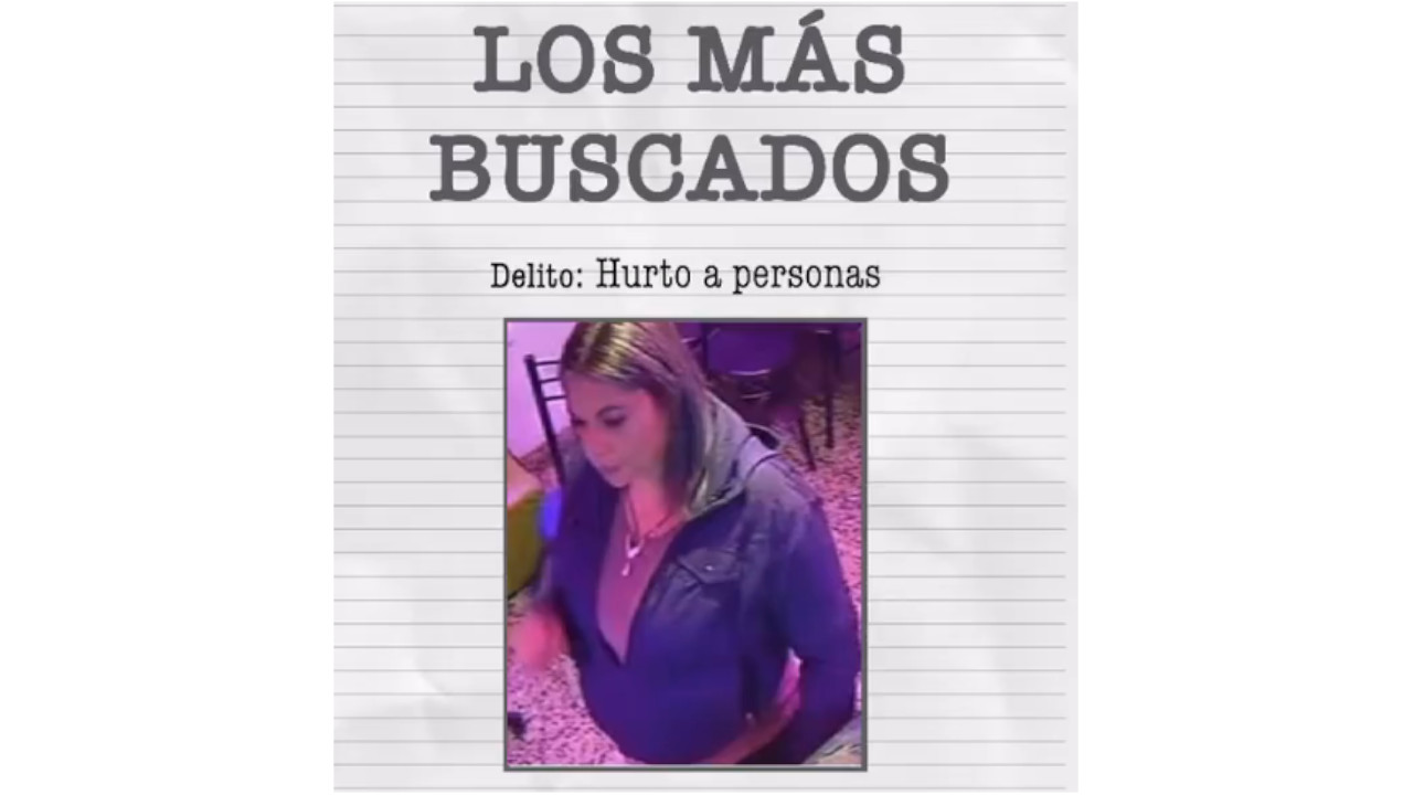 Buscan a esta mujer por hurtos con sustancias tóxicas en Bogotá