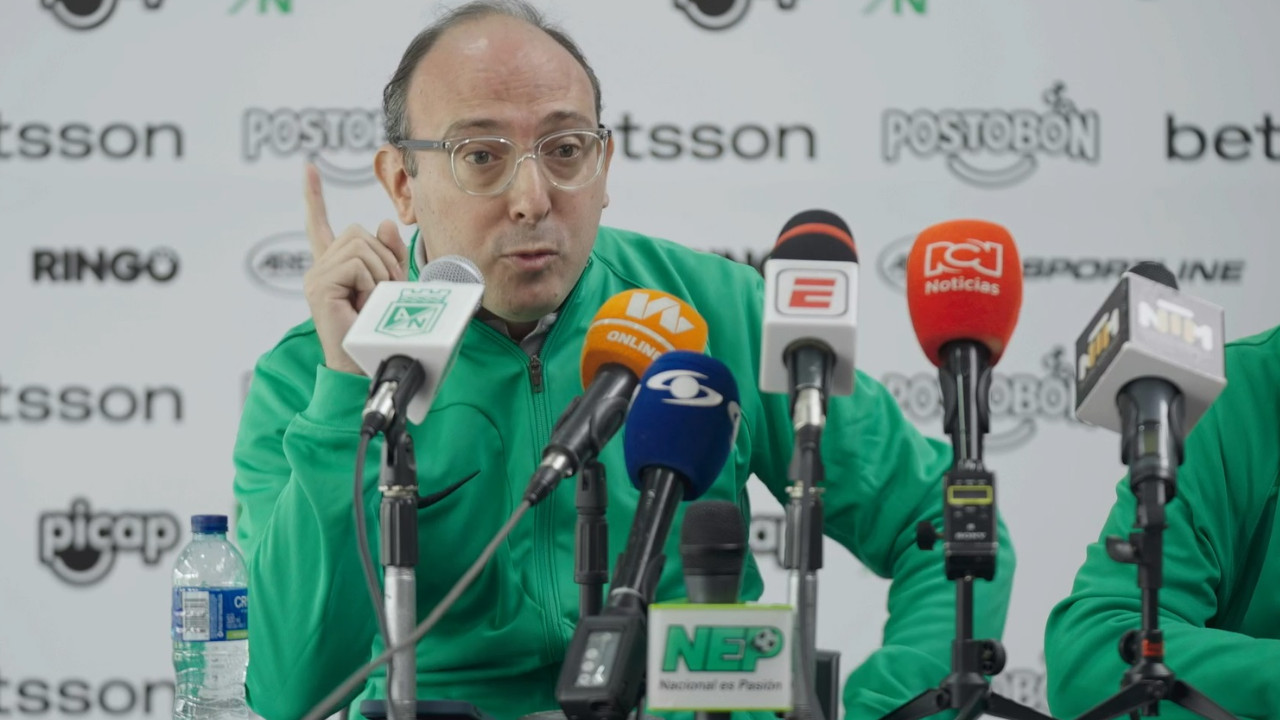 ¡Los directivos de Atlético Nacional no se van!: «Lo más fácil es huir y yo no soy así» dijo Esteban Escobar