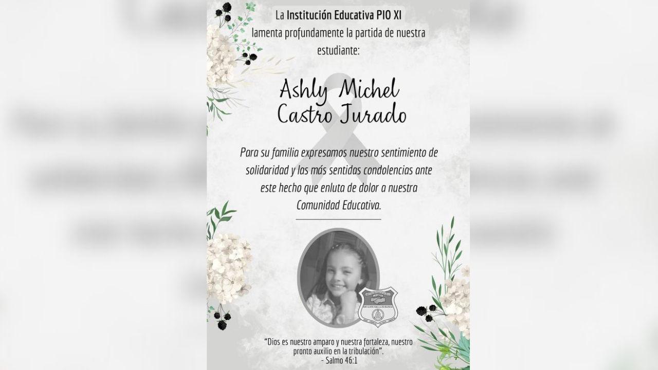 Tragedia en La Unión: Niña de 8 años fallece tras caer de un tercer piso