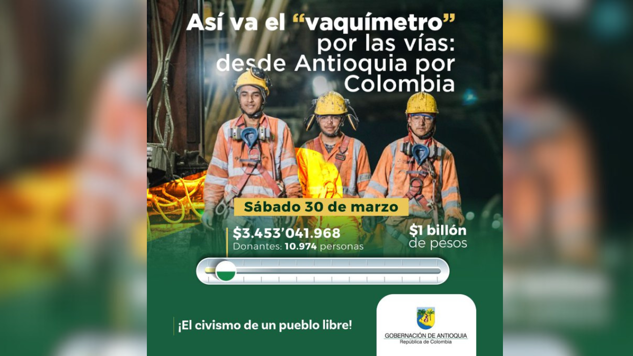 Más de 10 mil paisanos se unen a la "Vaca" por las vías #MetoPaLaVaca