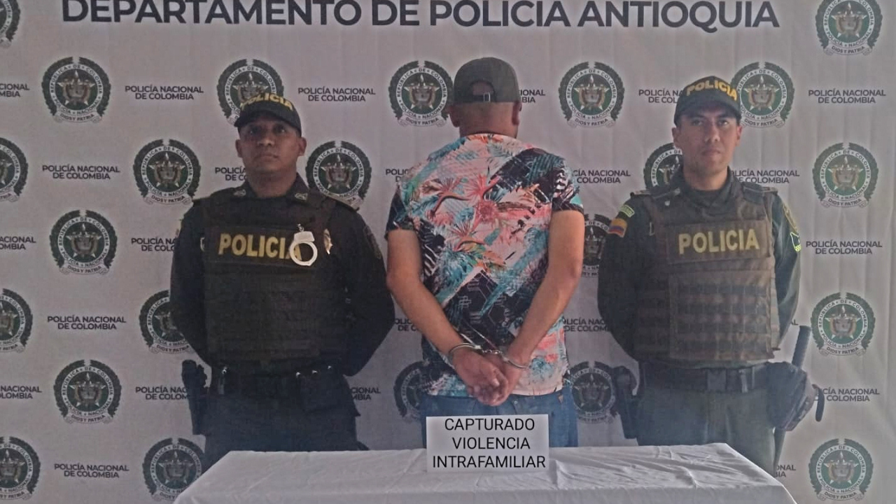 Hombre de 32 años, capturado, golpeó a su papá de 31 años en Rionegro