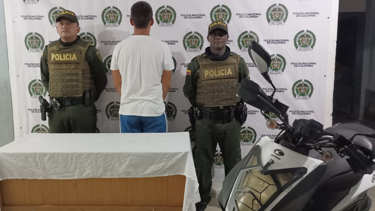 Recuperación de motocicletas, capturados en Rionegro por hurto