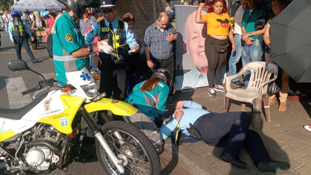 Este año van 16 agresiones contra agentes de tránsito en Medellín