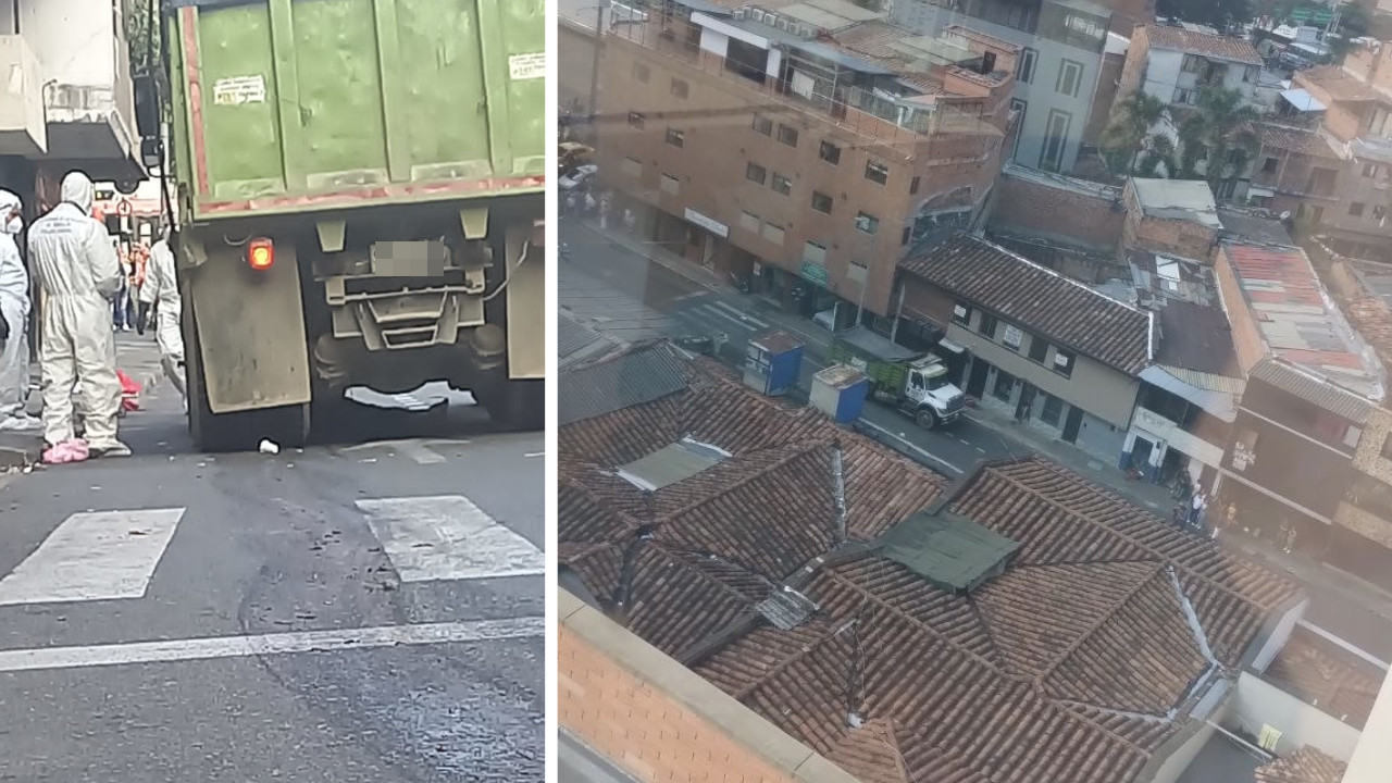 Fatal accidente en la Av. Oriental, mujer quedó debajo de una volqueta