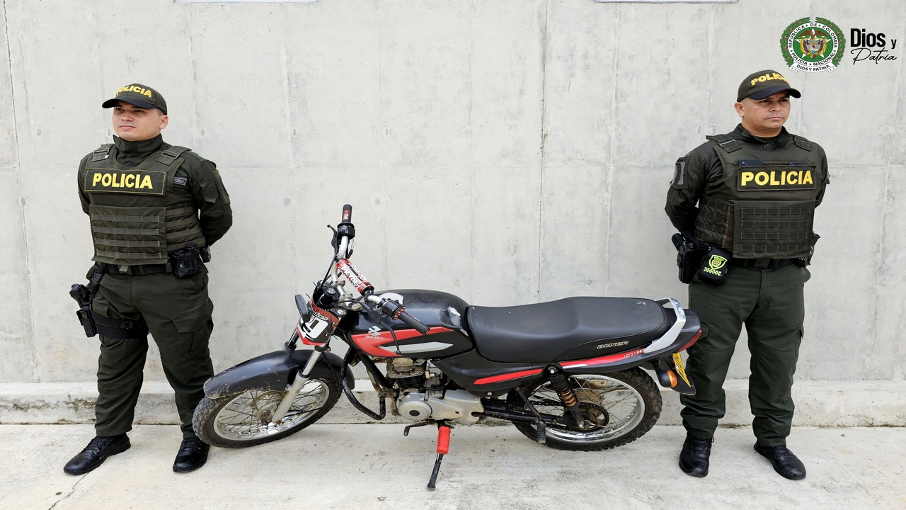 Motos recuperadas en cuatro municipios de Antioquia se las habrían robado en Medellín