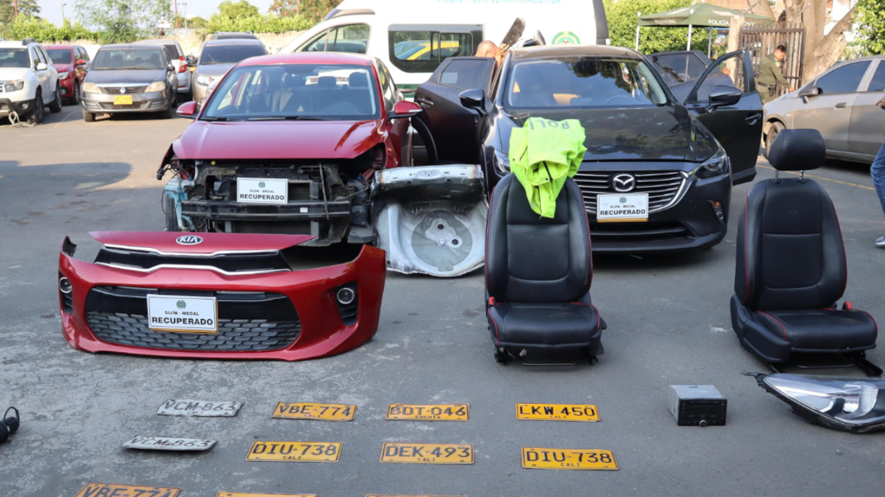Operativo contra el hurto de automotores