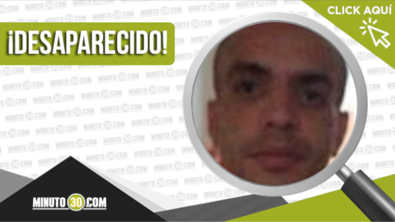 Juan David Mejía Arboleda está desaparecido desde el 2 de marzo