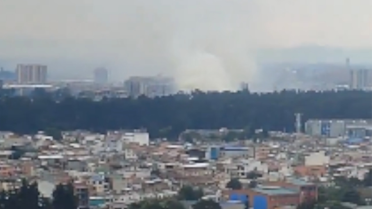 Reportan incendio al interior del 'Bosque Bavaria', Bogotá