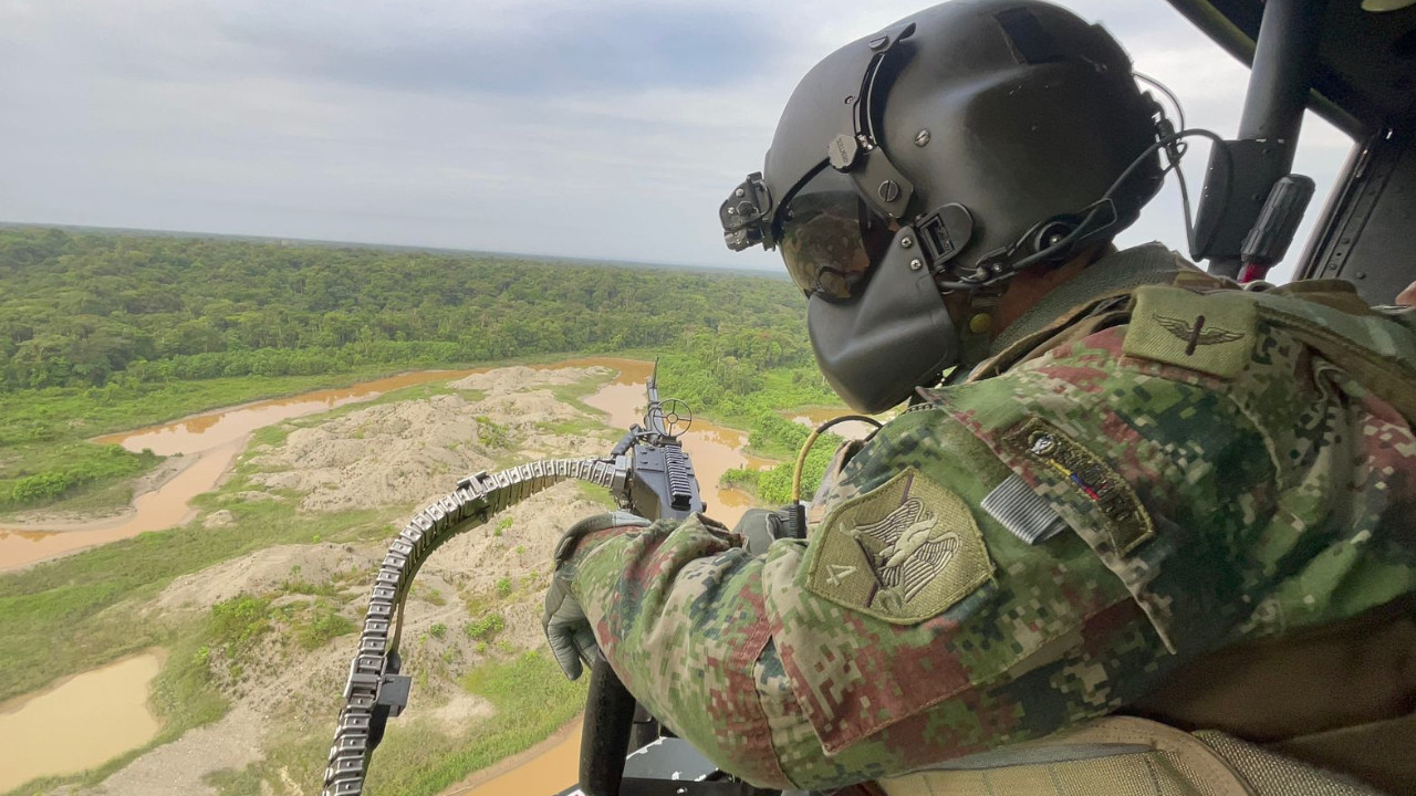 Tiempo 2, la nueva estrategia de las Fuerzas Militares contra la minería ilegal en Chocó