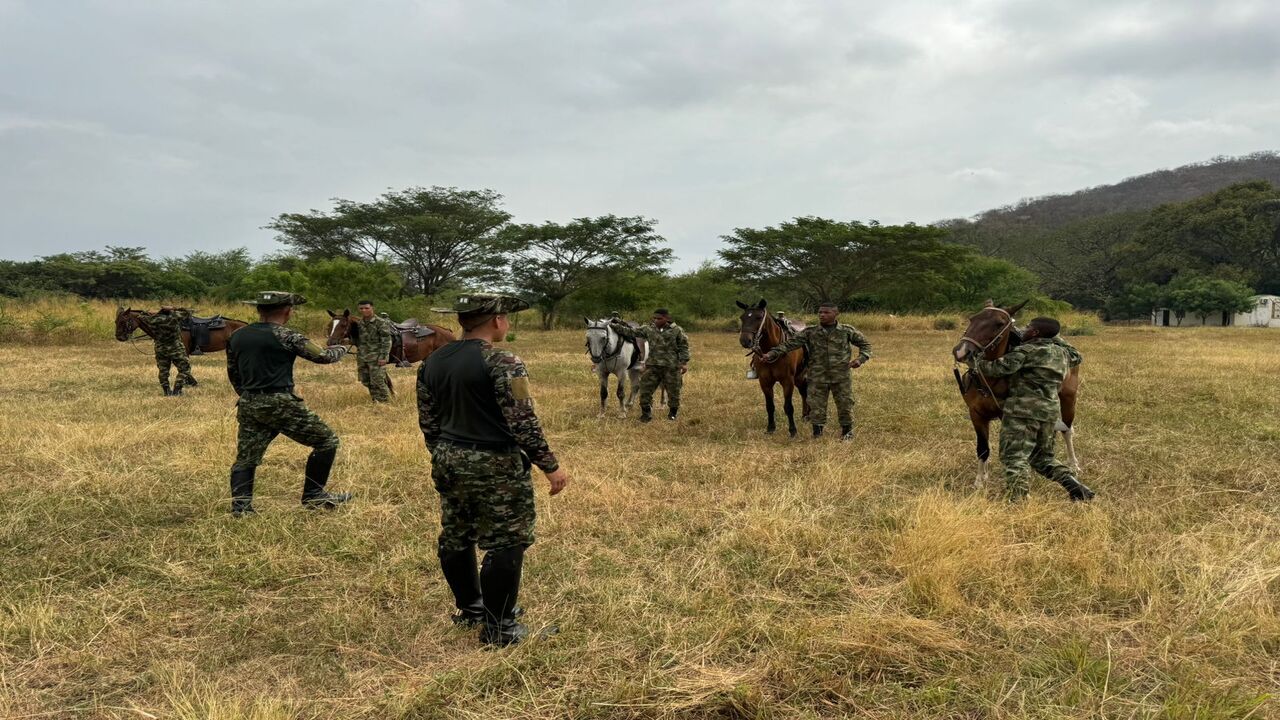 Refuerzo de seguridad en el Cesar: Soldados de Artillería Montada se despliegan en la región