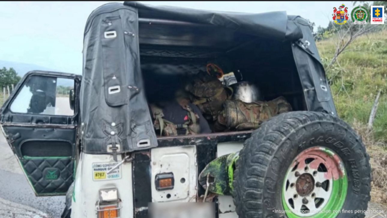 A la cárcel 8 presuntos integrantes de las disidencias capturados luego de enfrentamientos en Tolima