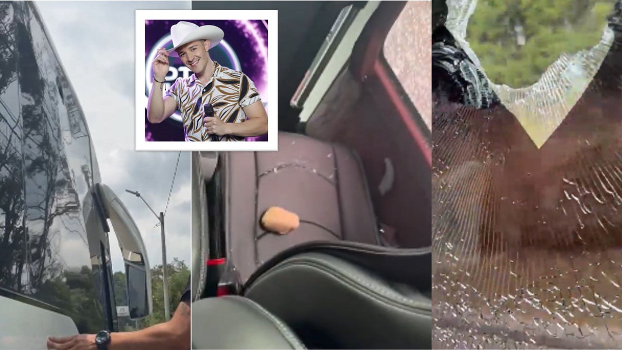 Hinchas de Millonarios habrían atacado el bus del artista Liis Alfonso en inmediaciones de Marinilla