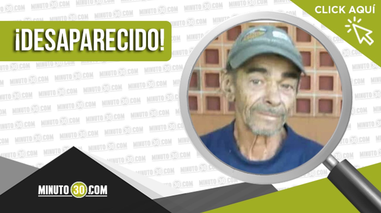 Carlos Arturo se perdió en Aranjuez y su familia lo busca