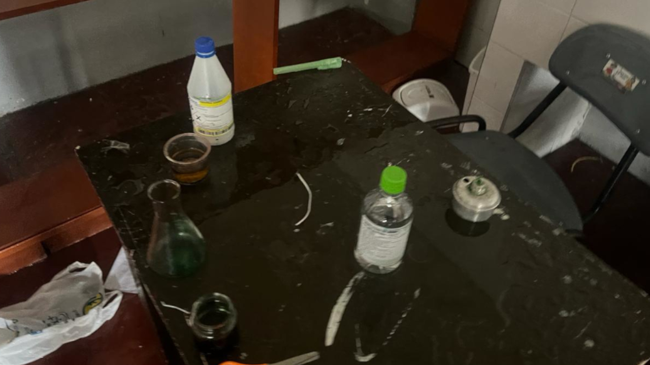 Estudiantes de un colegio de Itagüí resultaron heridos cuando estaban en el laboratorio quimico 