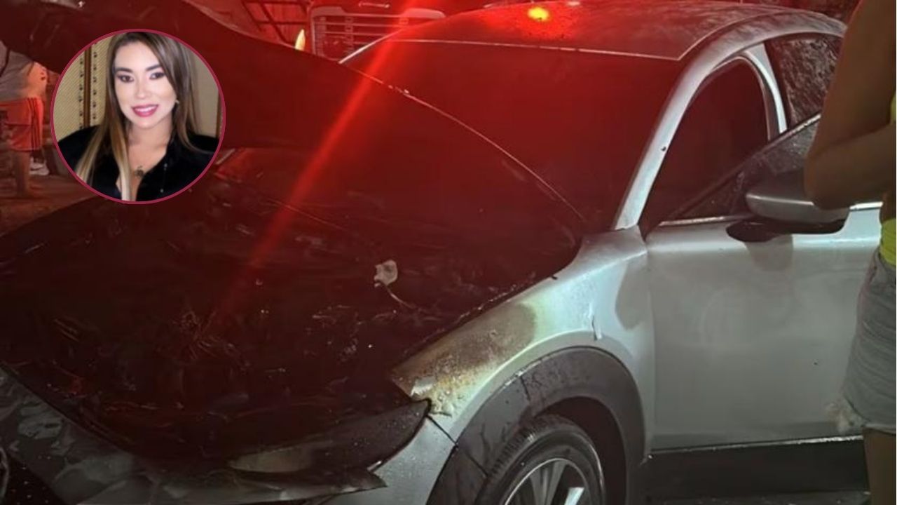 Misterioso incendio del carro de Day Vásquez, testigo clave en caso Nicolás Petro