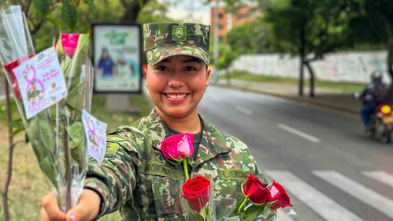 Conmemoración del día de la mujer en Cali