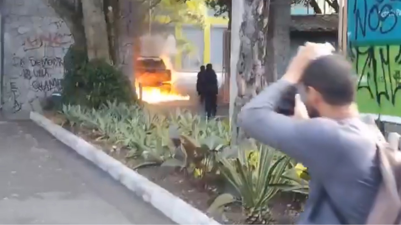 "Esto no es una protesta, es vandalismo": Fico Gutiérrez sobre los encapachados en la UdeA