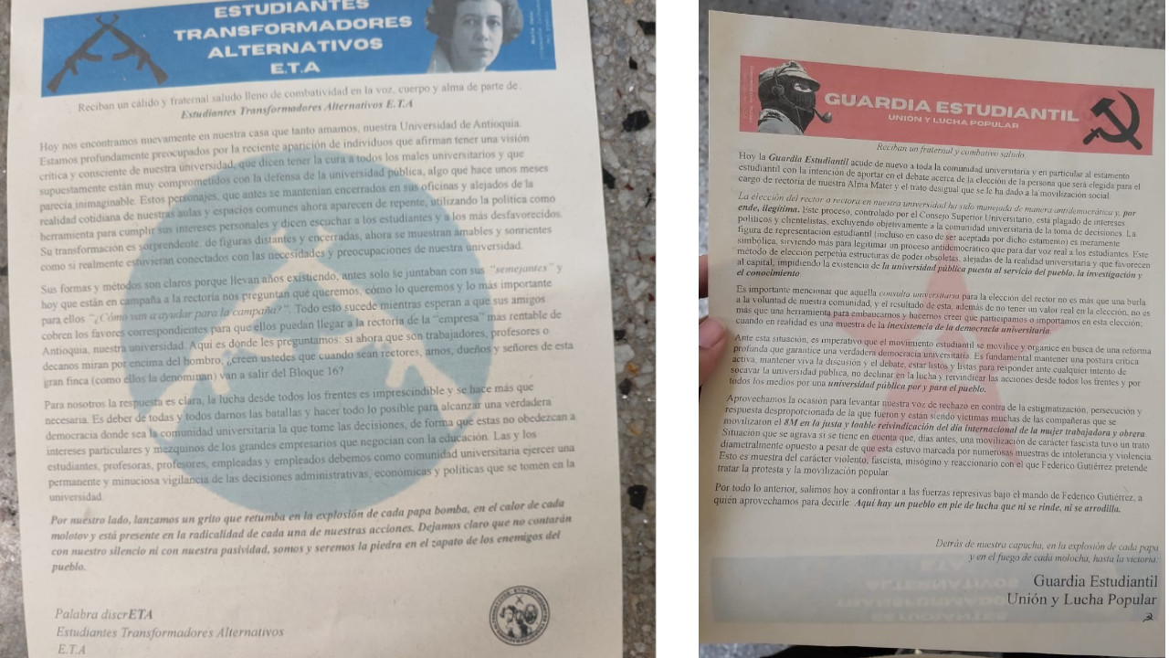 "Esto no es una protesta, es vandalismo": Fico Gutiérrez sobre los encapachados en la UdeA