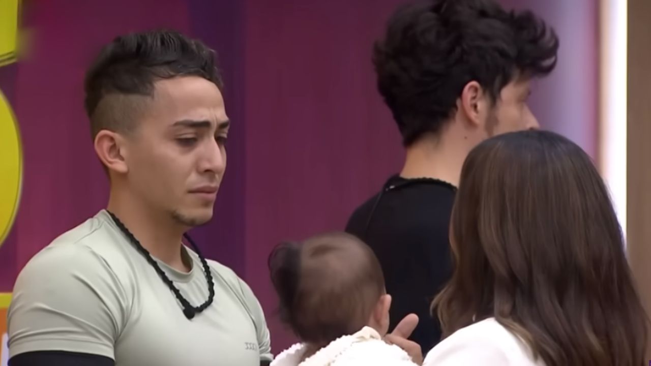 ¿Y ese motilado? Así fue el emotivo encuentro de Alfredo Redes con su bebé en La casa de los famosos Colombia