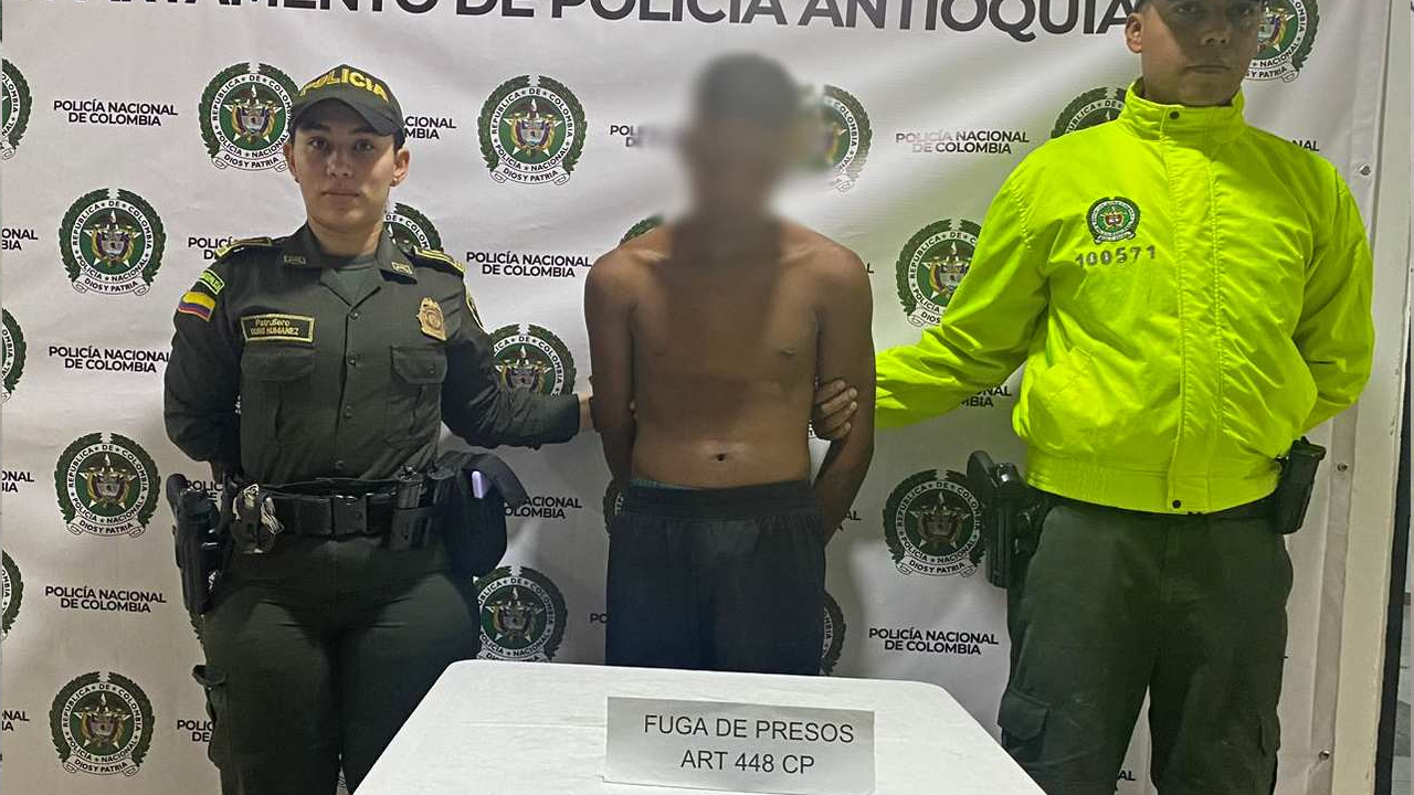 Alias el 'El Chamo' estaba pagando una condena por homicidio, se voló y lo recapturaron en La Pintada