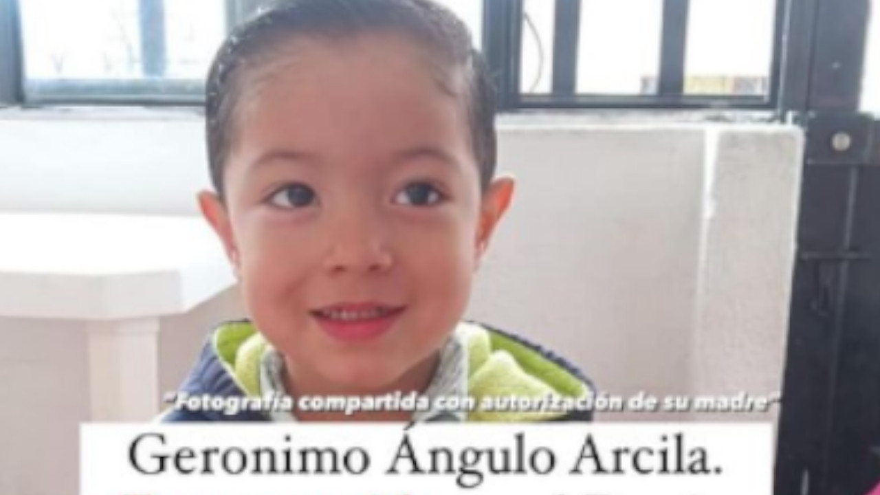 Buscan a Gerónimo Ángulo Arcila, desaparecido el 5 de marzo