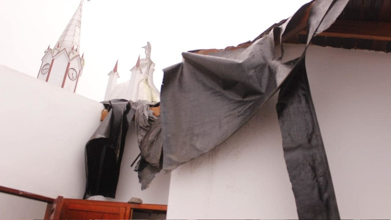 135 viviendas afectadas por el fuerte vendaval ocurrido en Nariño, Antioquia