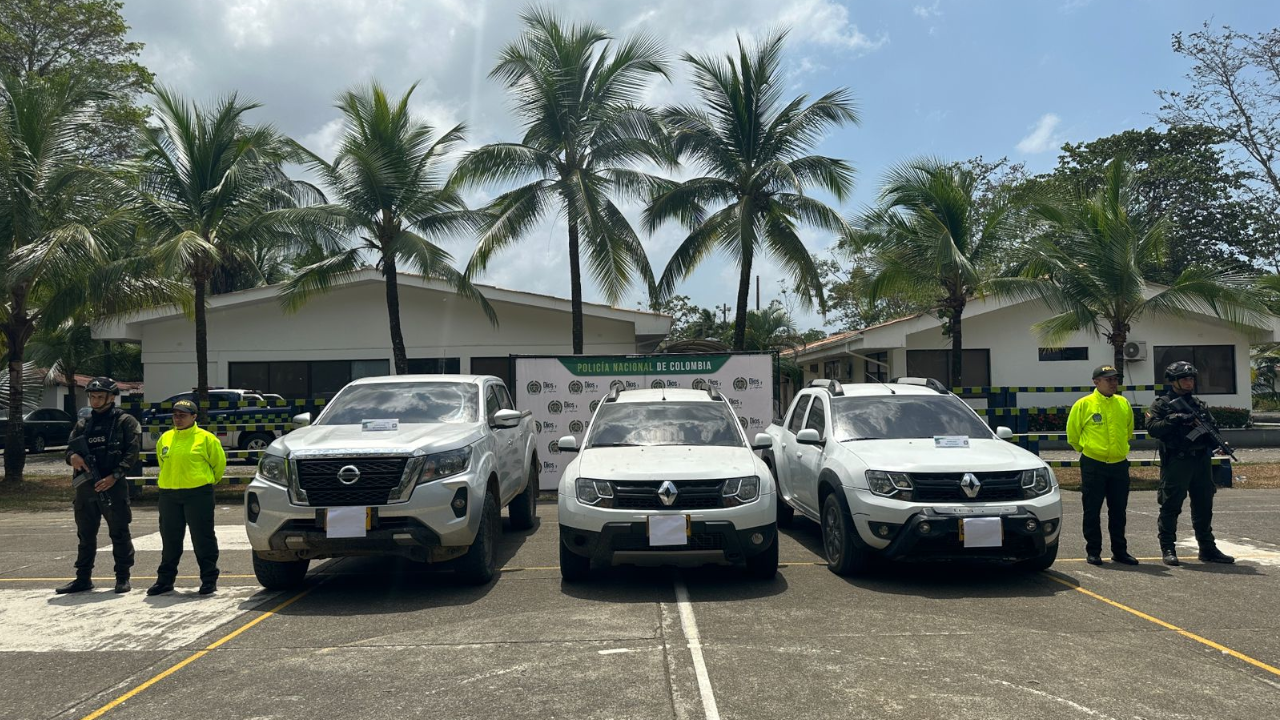 Operación 'Agamenón' contra el Clan del Golfo: recuperaron carros